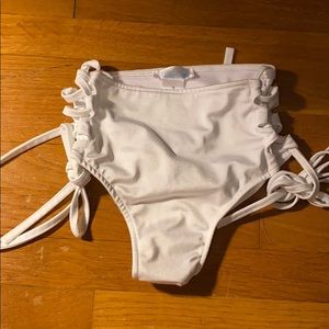 I heart Raves side tie up bottoms